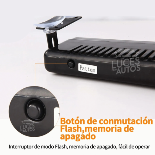 LUZ DE ESCOLTA WINDSHIELD 35CM - Imagen 5