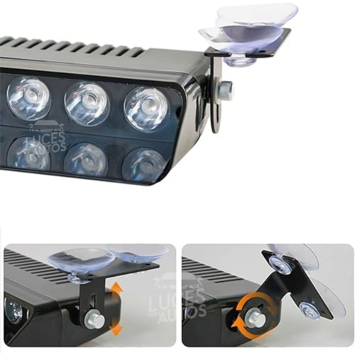 LUZ DE ESCOLTA WINDSHIELD 35CM - Imagen 10