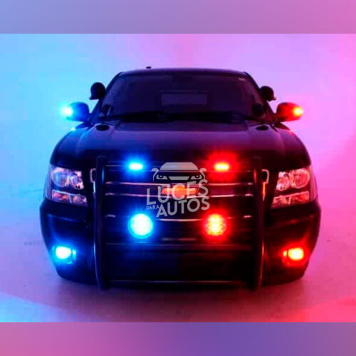 KIT DE LUCES FLASHER 8 MODULOS (varios colores) - Imagen 6