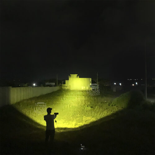 BARRA LED D3 8" 45W AMARILLA LUMYNEX - Imagen 2