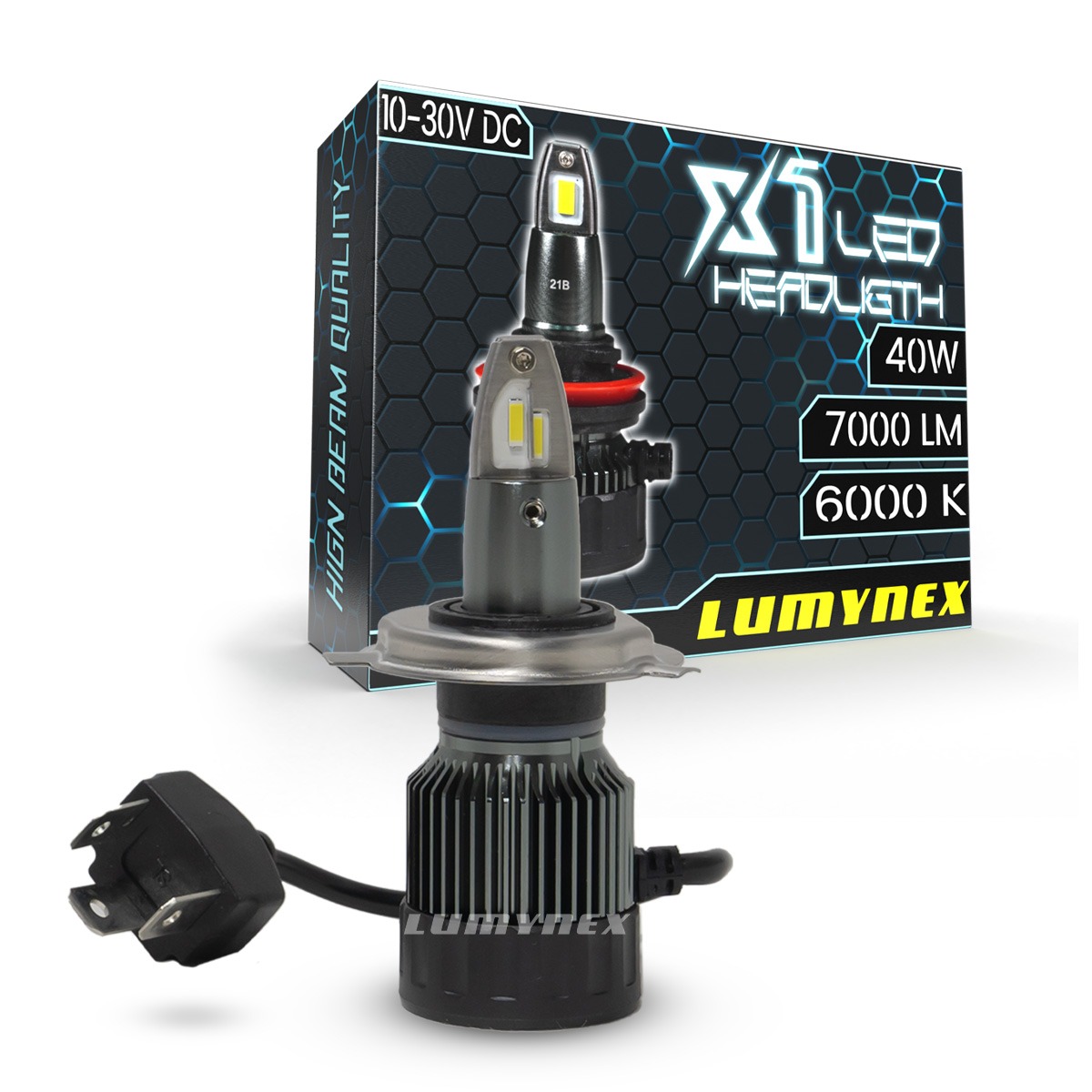 bombilla led x1 para moto portada BOMBILLA LED X1 H4 LUMYNEX PARA MOTO - Imagen 1