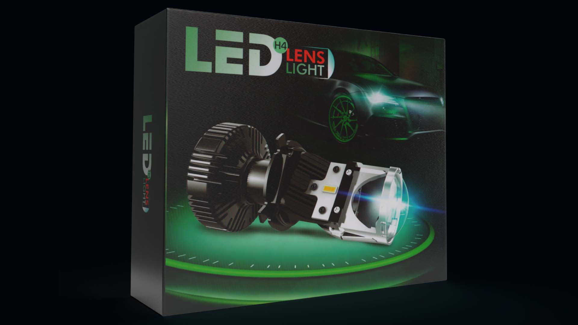 PROYECTORES LED H4 LUMYNEX Para Moto