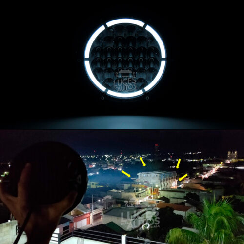 NEBLINERAS LED 7.3" OJO DE ANGEL DUAL 2.0 100W LUMYNEX - Imagen 9