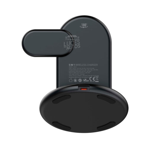 CARGADOR WIRELESS LDNIO 5 EN 1 WL02 - Imagen 9
