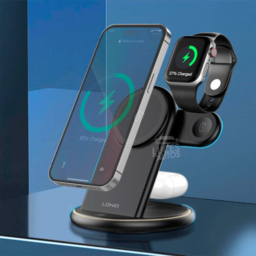 CARGADOR WIRELESS LDNIO 5 EN 1 WL02 - Imagen 12