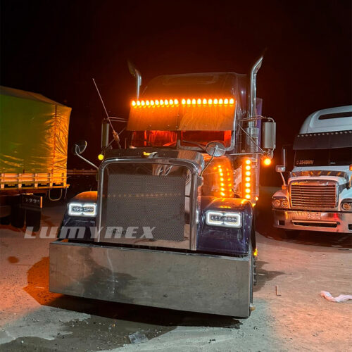 SILVINES LED R07 PARA TRAILER 16X7" LUMYNEX - Imagen 3
