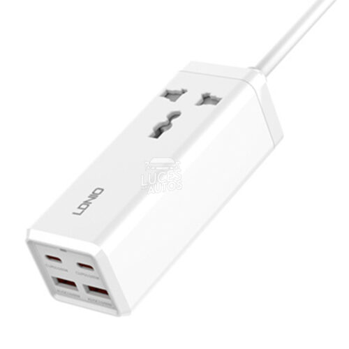 REGLETA CON PUERTOS USB TIPO C LDNIO SC1418 - Imagen 4