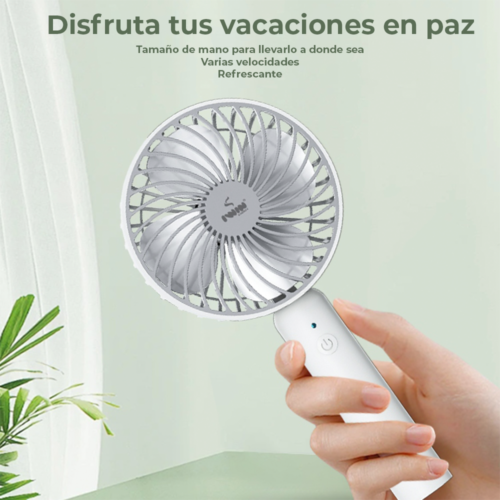 MINI VENTILADOR PORTATIL RECARGABLE - Imagen 2