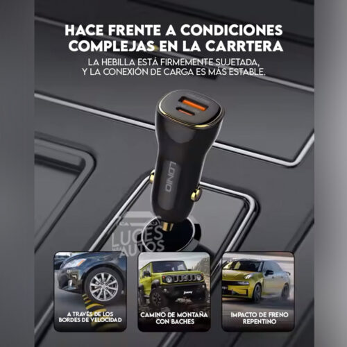 CARGADOR DE CIGARRERA TIPO C LDNIO - Imagen 6