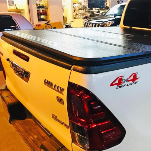 COBERTOR TRIFOLD DESLIZABLE PARA TOYOTA HILUX 15-24 - Imagen 6